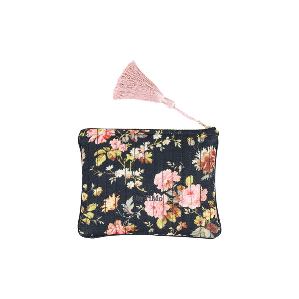 Zipper Pouch Linen, midnight field, byTiMo