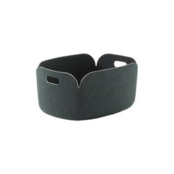 Restore Basket, dark green, Muuto