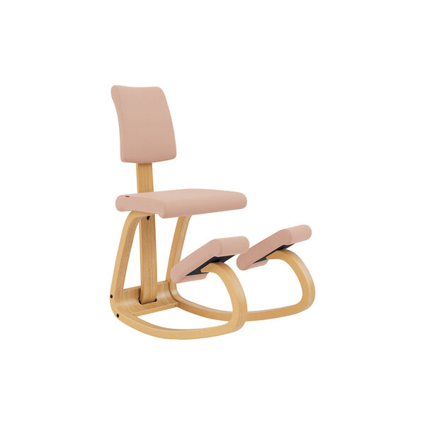 Variable&trade; Plus, pink tonal 63153/light brown wood, Varier Furniture