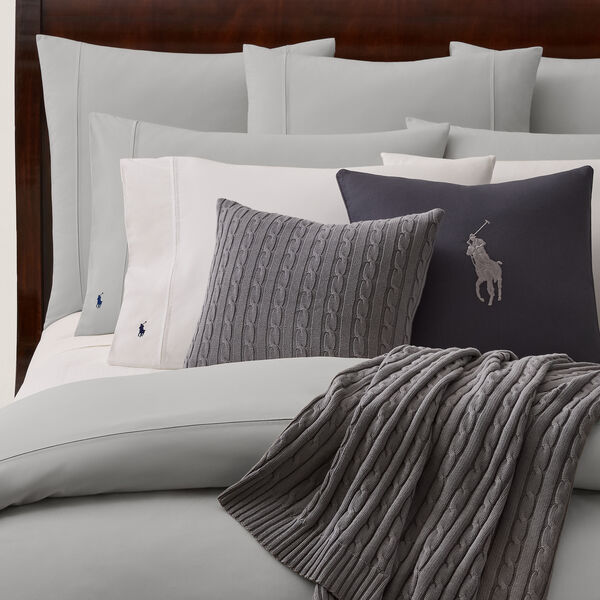 Polo Player dynetrekk, andover heather, Ralph Lauren Home