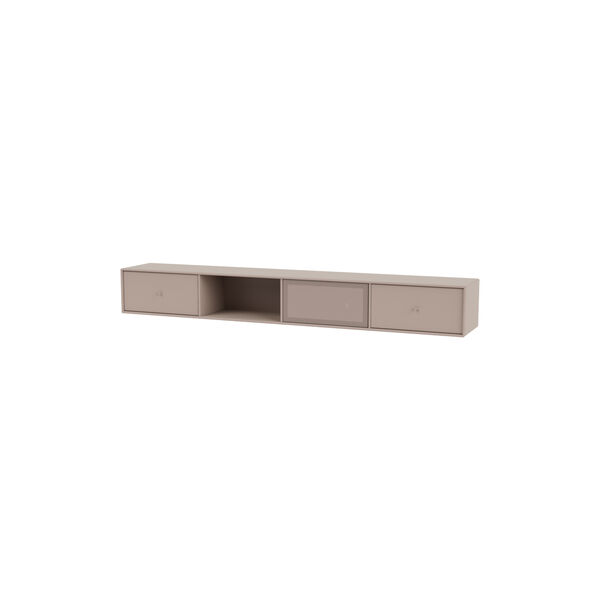 OCTAVE VII TV-benk, 137 mushroom, Montana Furniture