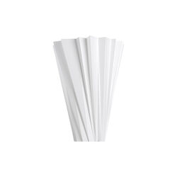Shanghai vase, glossy white, Kartell