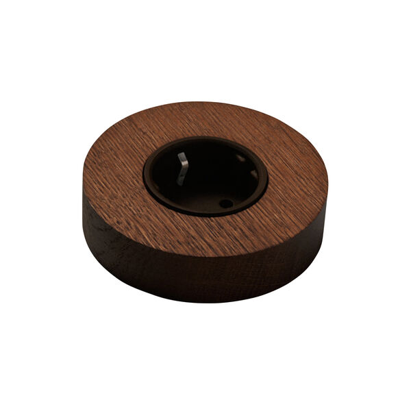 KLOSS Stikkontakt Rund, varm eik, Kjaer + Loege