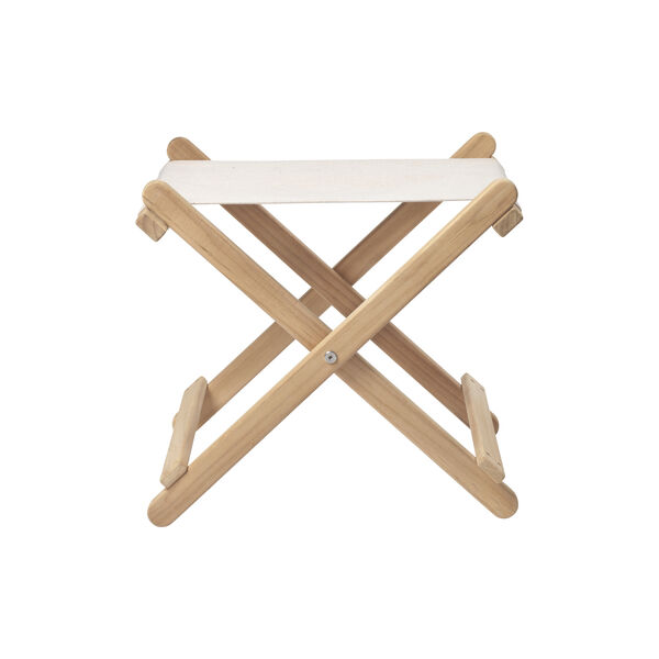 BM5768 Deck Stool, teak/beige, Carl Hansen & S&oslash;n