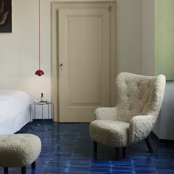 Flowerpot VP10 pendel, vermilion red, &Tradition