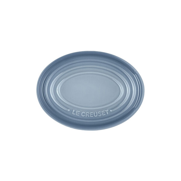 Oval gryteskjeholder, chambray, Le Creuset