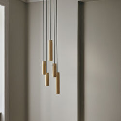 Patrone Cluster Ceiling Lamp Large, brass Patrone Cluster Ceiling Lamp Large, brass, Thorup Copenhagen