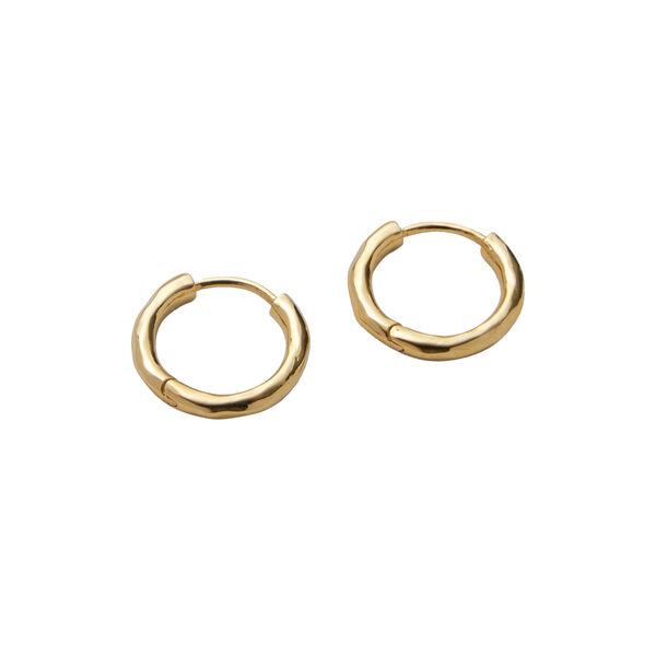 Spirit Huggies Medium, gullbelagt, Pernille Corydon Jewellery