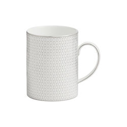 Gio Platinum krus, hvit/sølv, Wedgwood