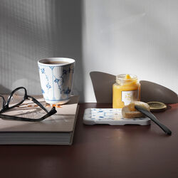 Musselmalt Riflet serveringsbrett, Royal Copenhagen