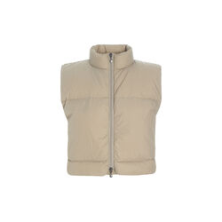Feather down kort vest, stone, BITTE KAI RAND