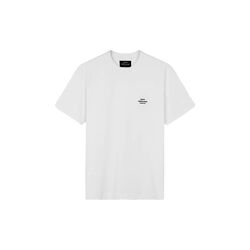 Cotton Jersey Frode Logo Tee FAV, white, Mads N&oslash;rgaard