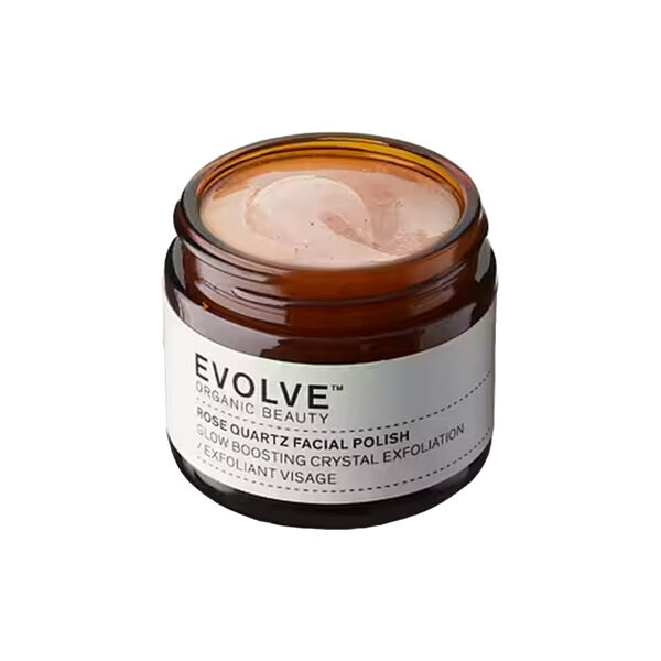 Rose Quartz Facial Polish, Evolve Organic Beauty