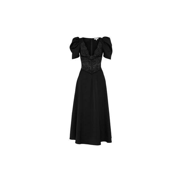 Francis maxikjole, svart, Love Lolina