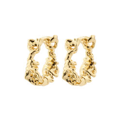 TRUST &oslash;reringer small, gullbelagt, Pilgrim