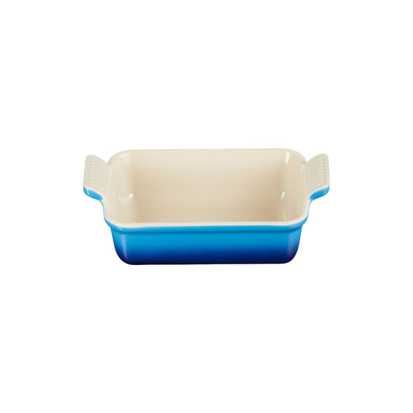 Heritage rektangulært fat 19 cm, azure blue, Le Creuset