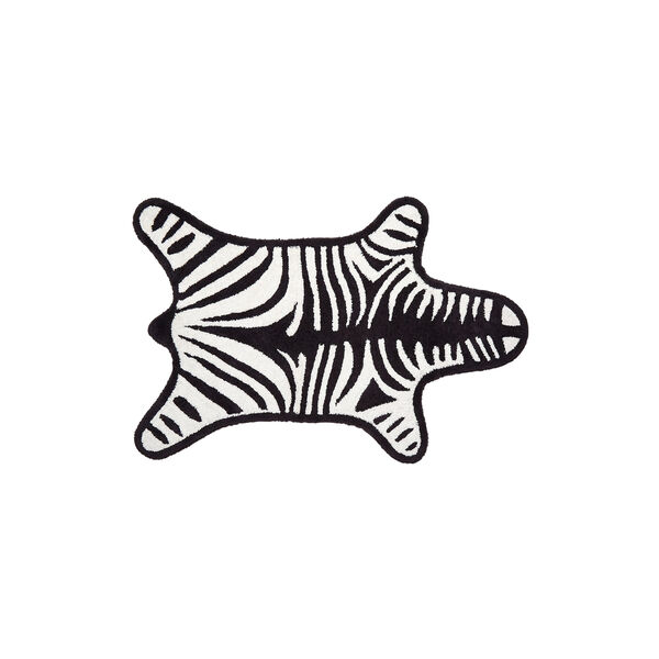 Zebra badematte, black/white, Jonathan Adler