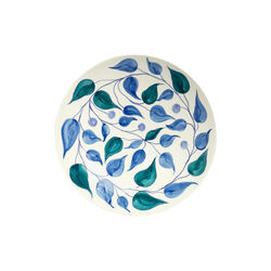 Flowers fat 34cm, leaves blue, Mateus