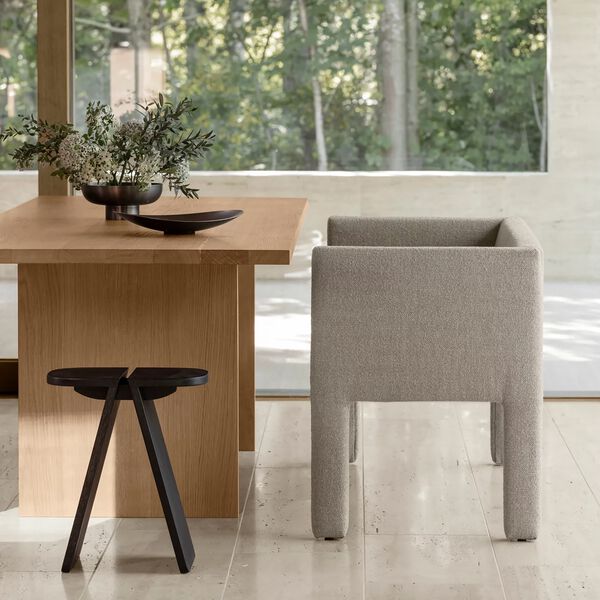 MIYABI Vase M, brent metalll, Blomus