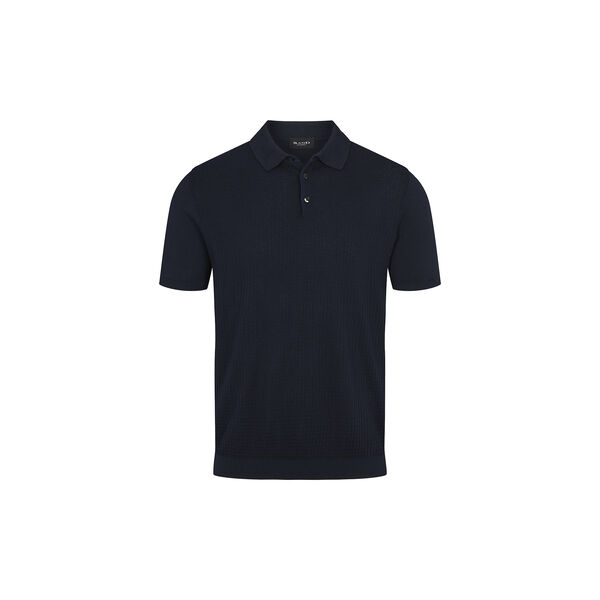 5445 - Retro Polo, dark navy blue, SAND Copenhagen