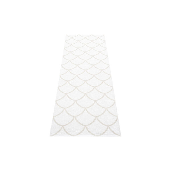 Kotte gulvl&oslash;per, fossil grey/white, Pappelina