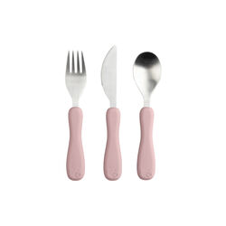 Fanto bestikk i silikon, vintage rose, Sebra