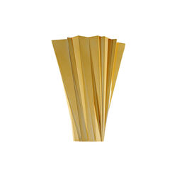 Shanghai vase, gold, Kartell