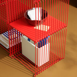 Panton Wire Top Panel, 145 rosehip, Montana Furniture