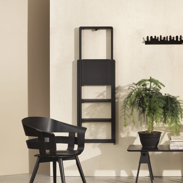 Step Ladder, black, Design House Stockholm