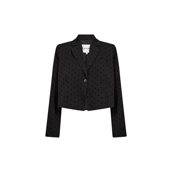 LR-URSULA 2 | Black | Blazer, Levet&eacute; Room