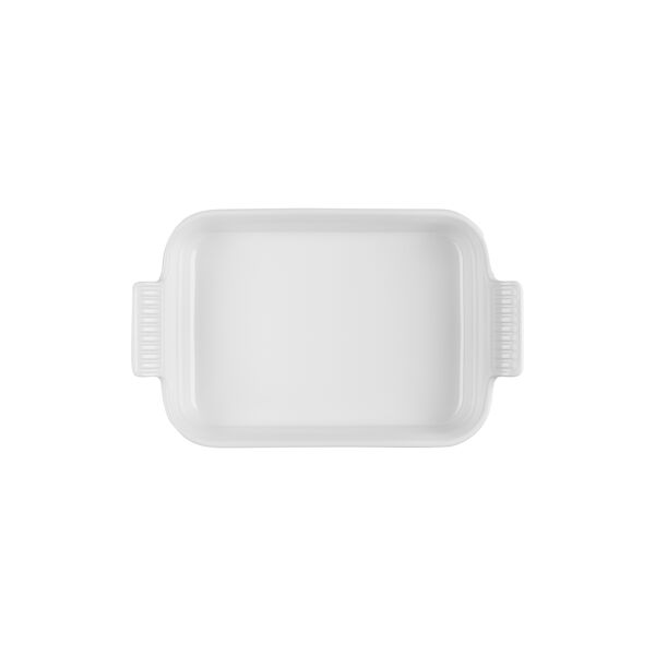 Heritage rektangul&aelig;rt fat 26 cm, white, Le Creuset