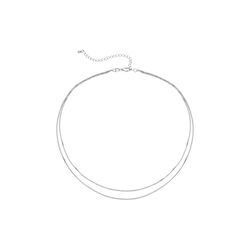 Nova Double Necklace, silver, Nila Noor