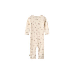 Wool Jumpsuit Haven, 3130 eggshell flowers, Wheat