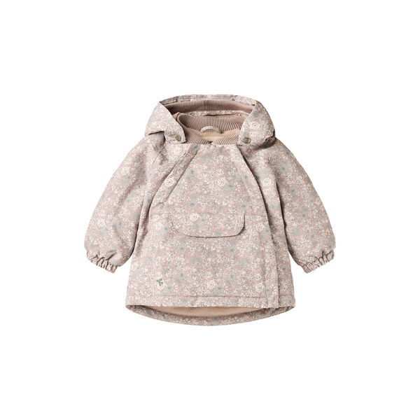 Tech Jacket Sascha, 9671 dry rose flowers, Wheat