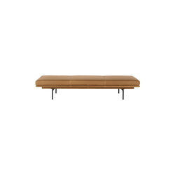 Outline Daybed, refine leather cognac/black Outline Daybed, refine leather cognac/black, Muuto