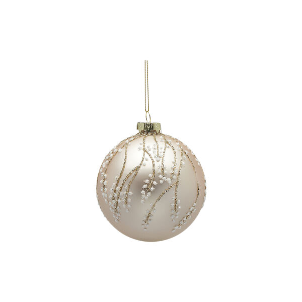 Juleornament grener, champagne, EDG