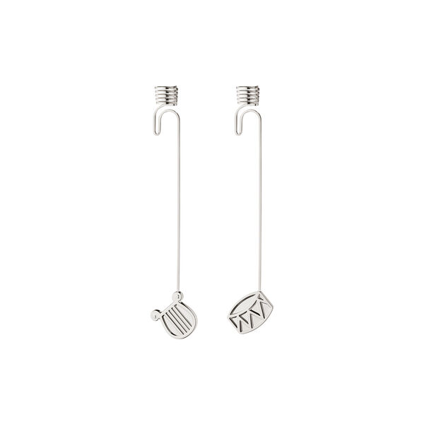 2026 Julelysestake Tromme/Harpe, s&oslash;lv, Georg Jensen