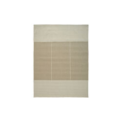 Poetic Grid gulvteppe, beige, Linie Design