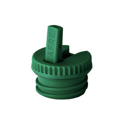 Kork med vippetut, mørk grønn, Blafre