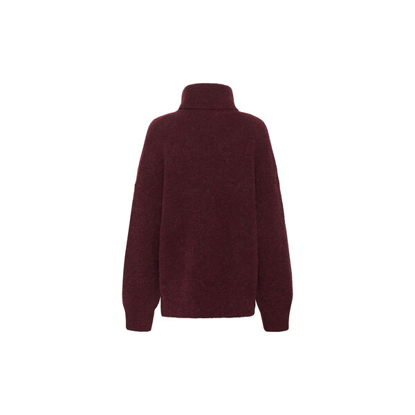 AlphaGZ rollneck, blood red mélange, Gestuz