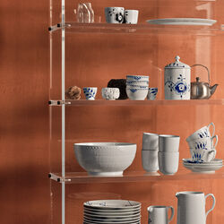 Hvit Halvblonde sk&aring;l 310 cl, Royal Copenhagen