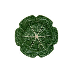 Cabbage DekkeTallerken 30,5 cm, green, Bordallo Pinheiro