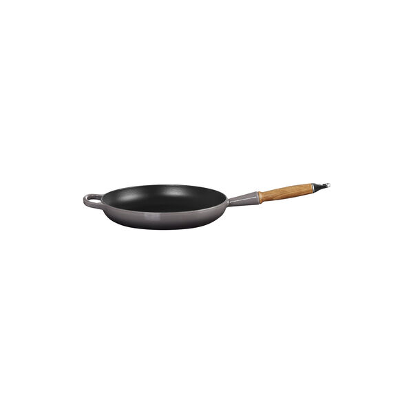 SIgnature st&oslash;pejern stekepanne med treh&aring;ndtak &Oslash; 28 cm, flint, Le Creuset