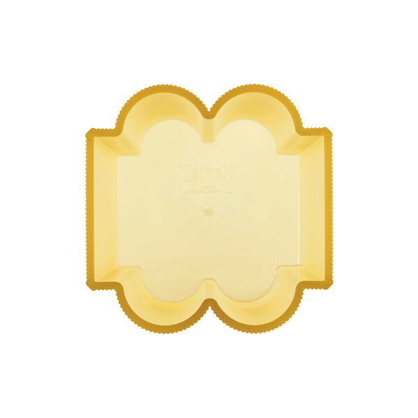 OKRA vase S, yellow, Kartell