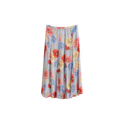 FLORAL PRINT PANEL SKIRT, light blue, Gant