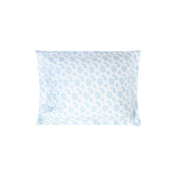 Floral Sateen putetrekk, blue/white, Lexington