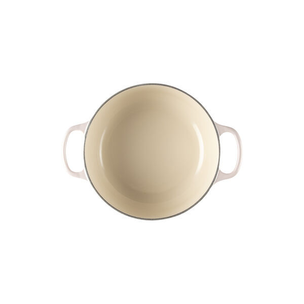 Signature st&oslash;pejern rund gryte &Oslash; 20 cm, shell pink, Le Creuset