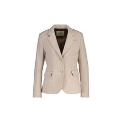 Slim Herringbone Blazer, soft oat, Gant
