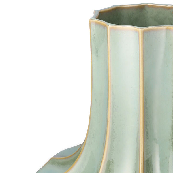 Kantarel Vase, gr&oslash;nn, K&auml;hler