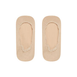 Cotton Footsies Socks, sisal, Wolford